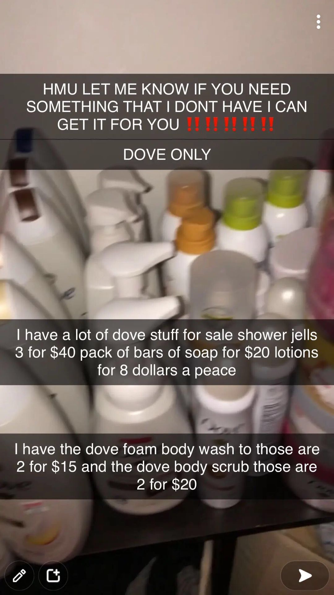 Dove Items For Sale