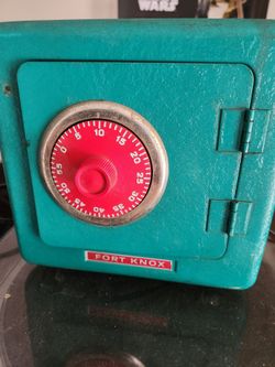 Vintage kids safe Bank