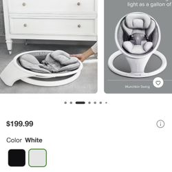 Munchkin Bluetooth Enabled Baby Swing