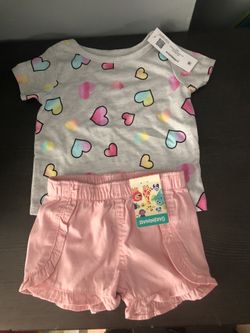 0-3 New With Tags Baby Girl Clothes