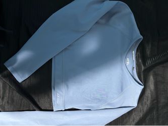 AYBL blue long sleeve top