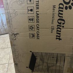 Large 4-tier cat cage