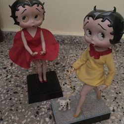 Collectible Ceramic Betty Boop Dolls
