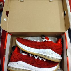 Nike LeBron 15 Low University Red Sneakers
