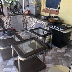 Center and 2 end Tables Very Nice