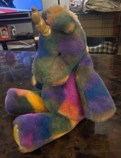 Plush Rainbow Unicorn 