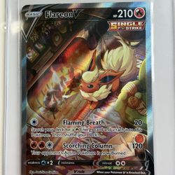 Flareon V , Pokémon Cards!!