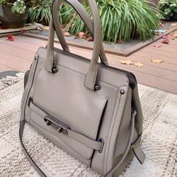 Coach Swagger Grey Satchel 