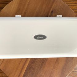 Oster Electric Carving Knife with Cutting Blade & Fork - Case Included 
