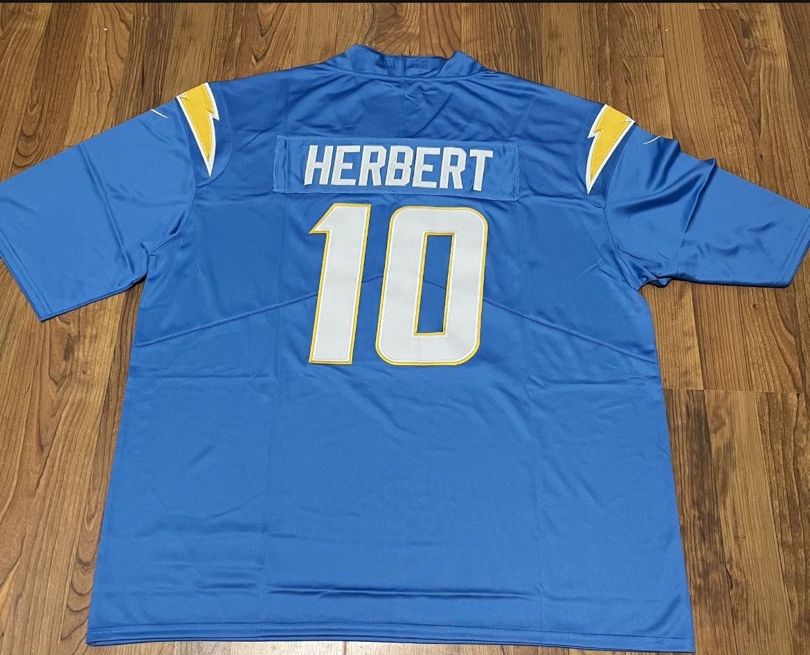Los Angeles Chargers Justin Herbert Stitched Jerseys