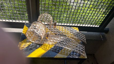 Crystal Rhinestone Wall Sconce Light Fixture