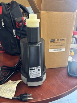 Dayton 1/4 HP sensor utility pump