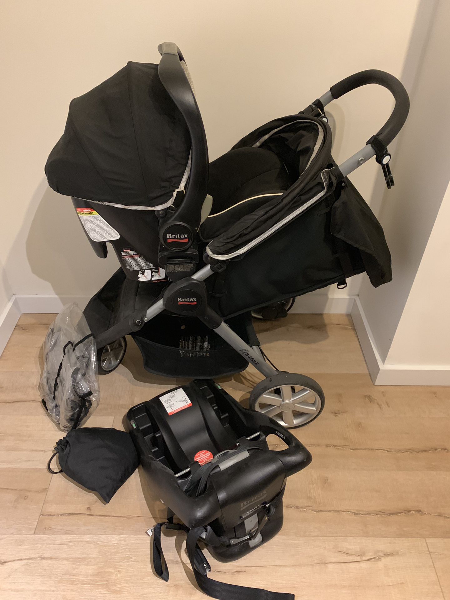 Britax Stroller with 35 Infant Car Seat