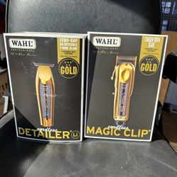 Wahl Magic Clip Combo With Trimmer Gold 