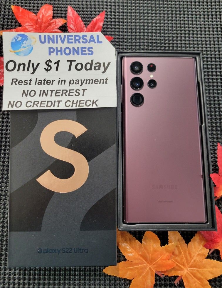 Samsung Galaxy S22 Ultra 5g Unlocked In Box