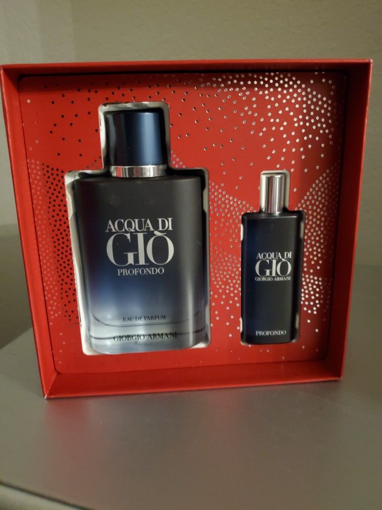 GIORGIO ARMANI ACQUA DI GIO PROFONDO EAU DE PARFUM PEICE GIFT