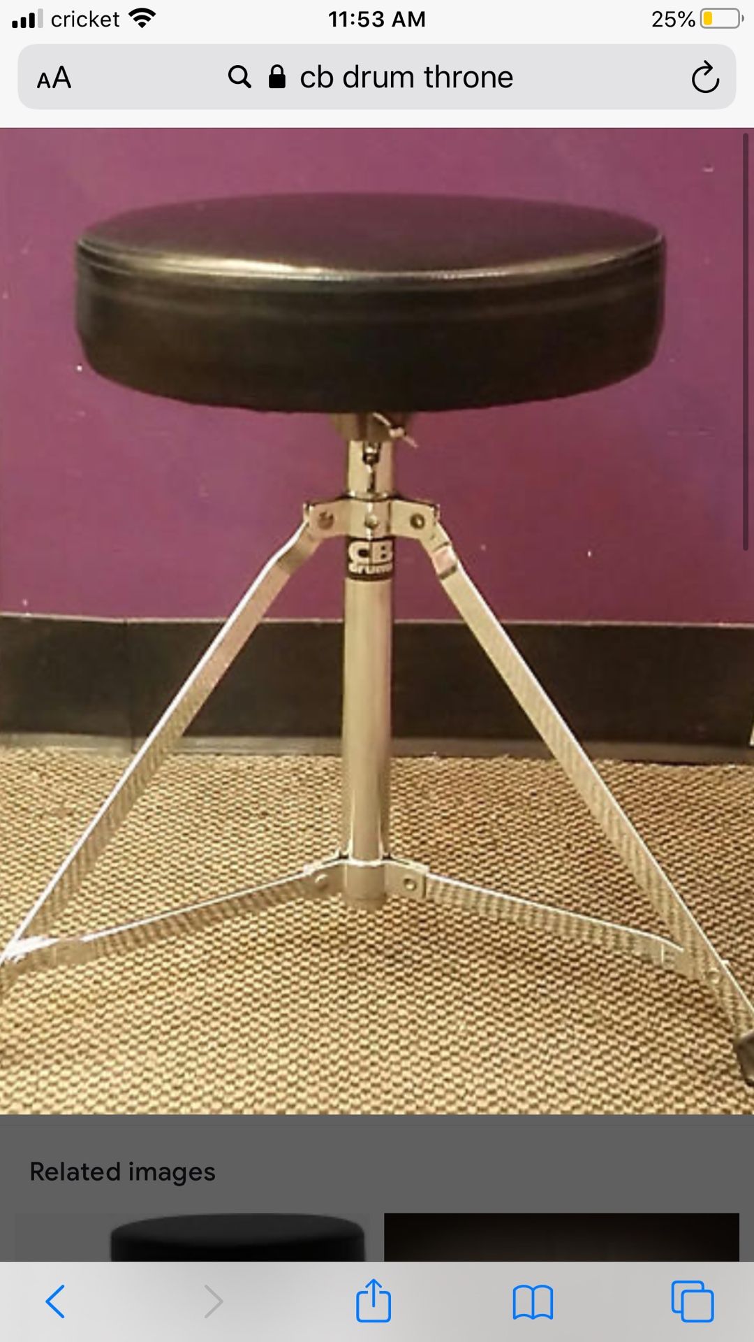 Cb Drum Throne