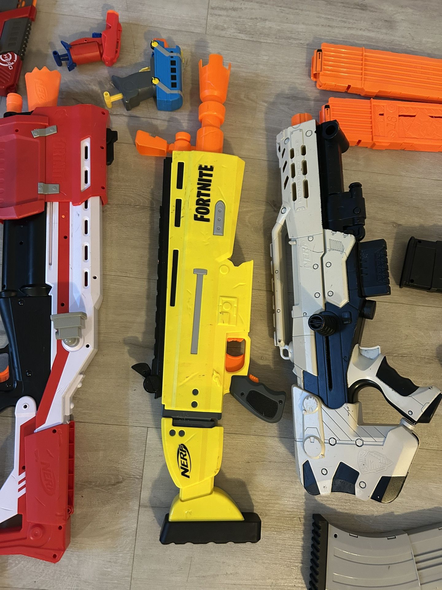 Nerf guns collection
