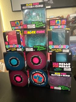 Needohs fuzz ball, marshmallow, gum drop