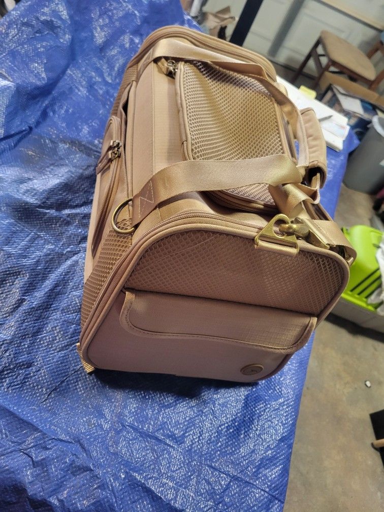 Dog Or Car Carry On, Beige Cloth Color.