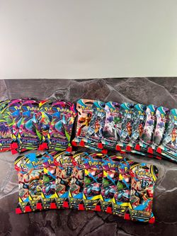 Pokemon Sleeved Packs Phantasmal Flames Mega Evolution Paradox Rift