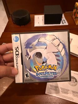 Pokemon Soul Silver Nintendo DS CIB Game