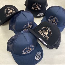 12 Snapbacks, Dad Hats, or Trucker Hats With Your Design or Logo Custom Embroidery $180