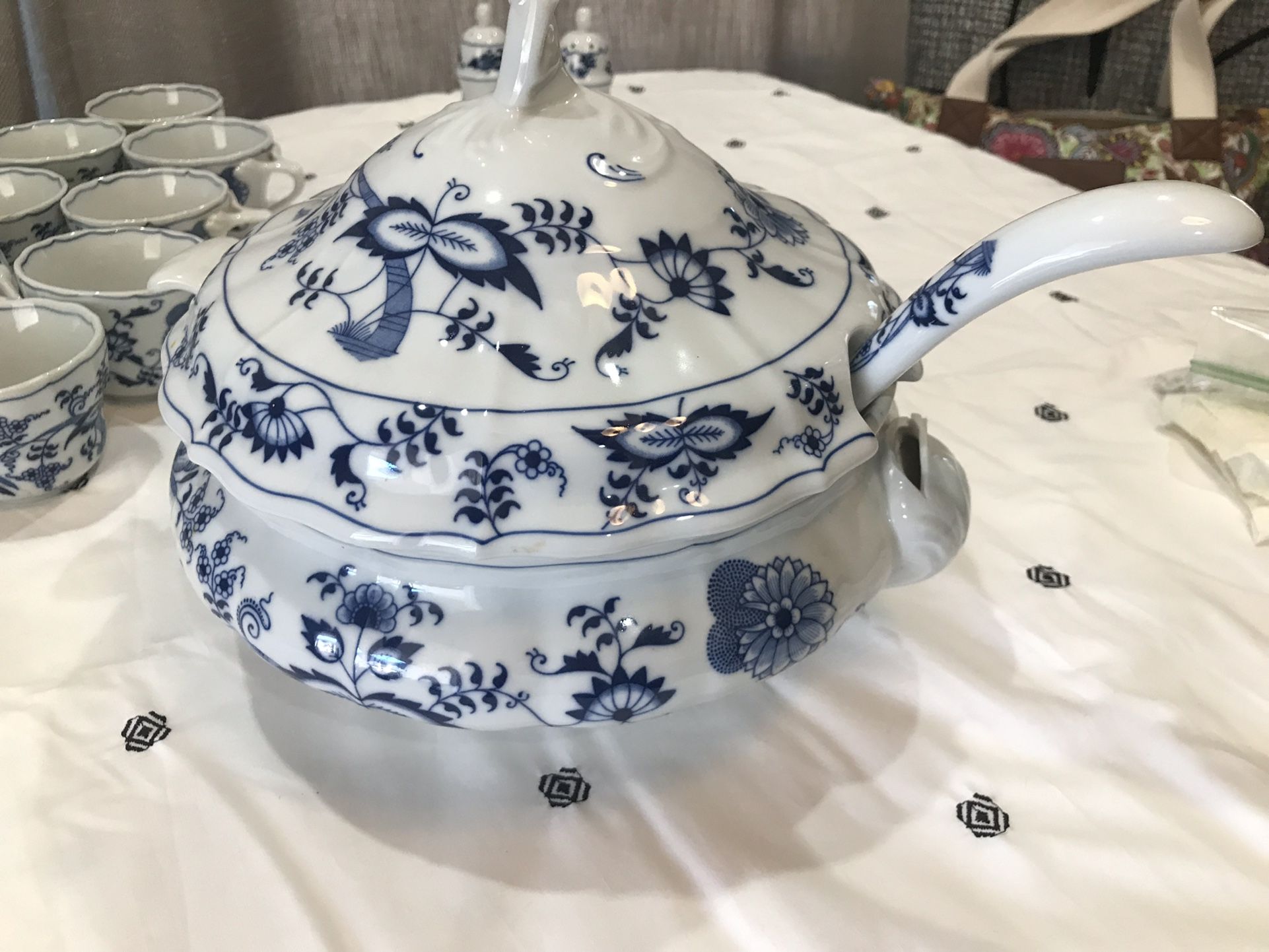 Vintage Blue Danube Dishes