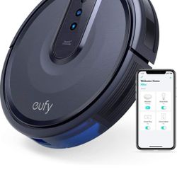 Robot Vacuum With Wi-Fi, 1500Pa Suction, Voice Control, Ultra-Thin 2.85" Design and Easy To Clean.