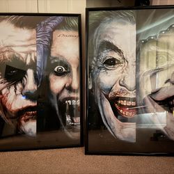 Framed Joker Poster 