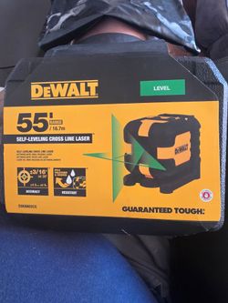 Dewalt cross line laser level