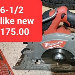 Milwaukee Circular Saw 6 1/2 