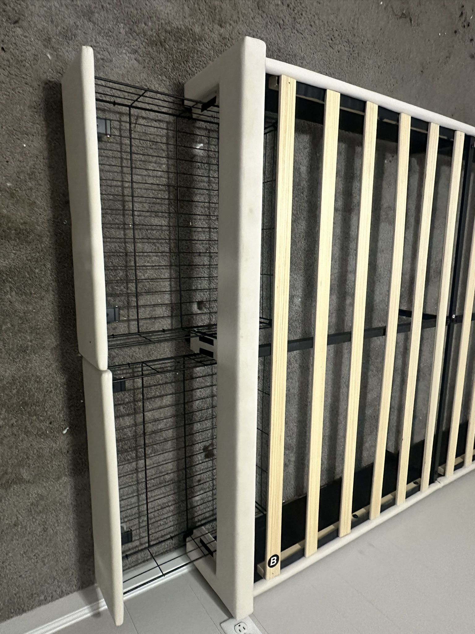 Full Bed Frame With 2 Drawers