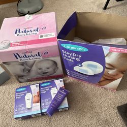Spectra breast pump ,storage bags, nursing pads, and nipple  cream