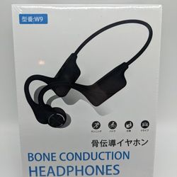 Bone Conduction Open Ear Headphones Wireless Air Conduction Headphones with Mic Sport