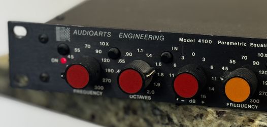 Model 4100 Parametric Equalizer, a piece of audio equipment