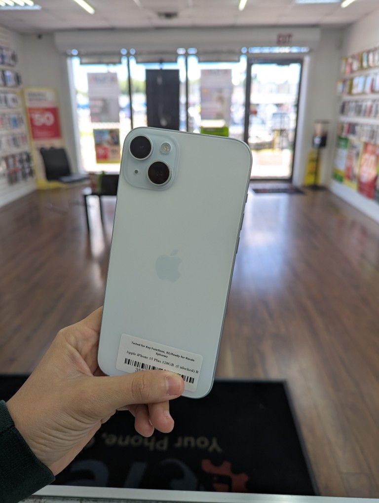 iPhone 15 Plus Unlocked 128gb $99 Down