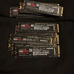 Samsung 990 Pro 4tb SSD (New No Box)