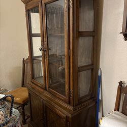 Solid Wood Curio Cabinet