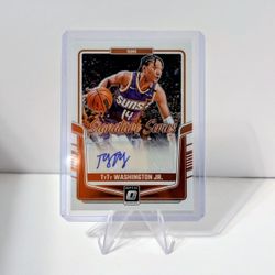 Phoenix Suns Ty Ty Washington Autograph Card