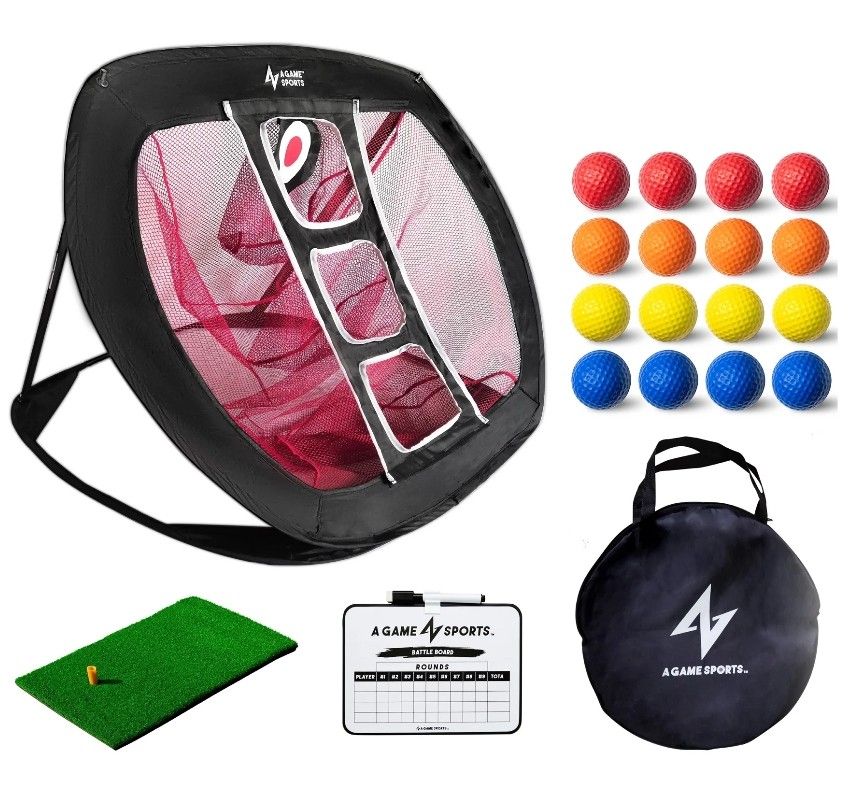 Indoor/Outdoor Pop-Up Golf Chipping Kit