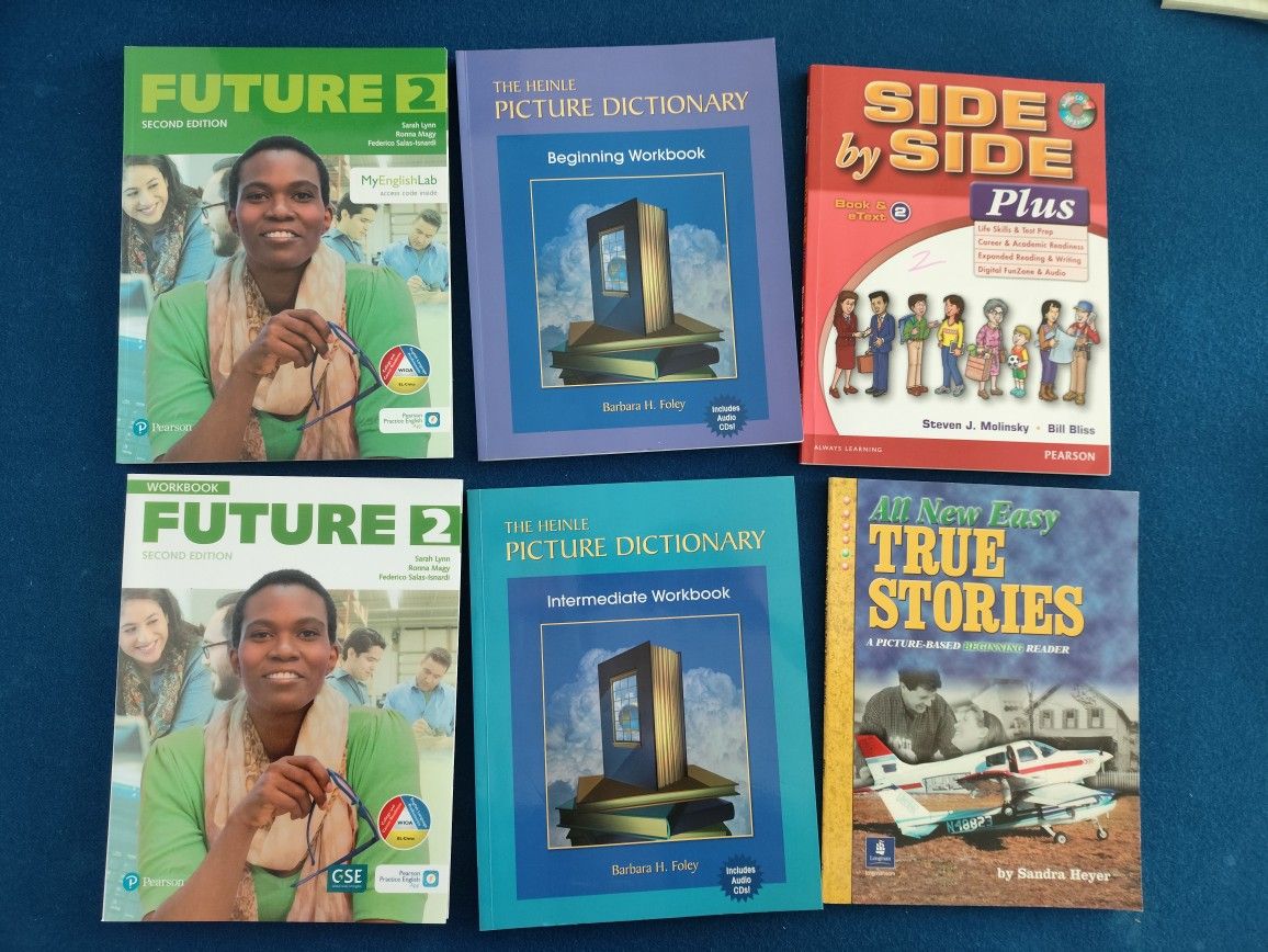 ESL books English Side By Side Picture Dictionary Workbook