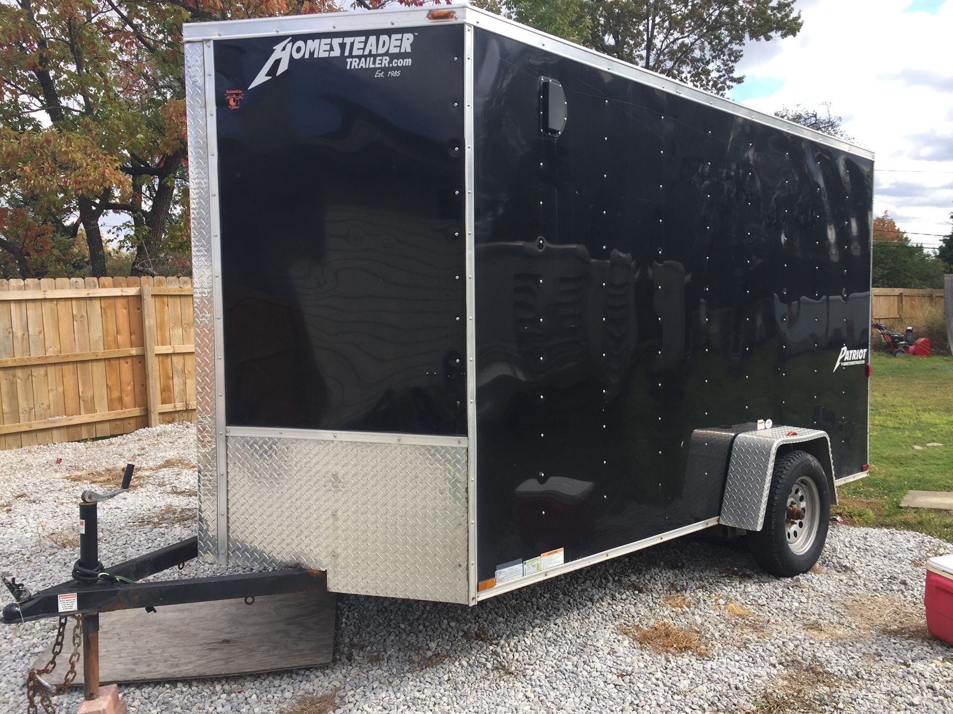 6x12 enclosed trailer