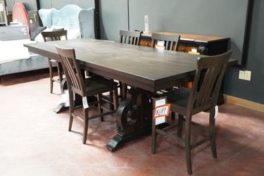 Counter-Height Dining Table — Elements (Espresso)