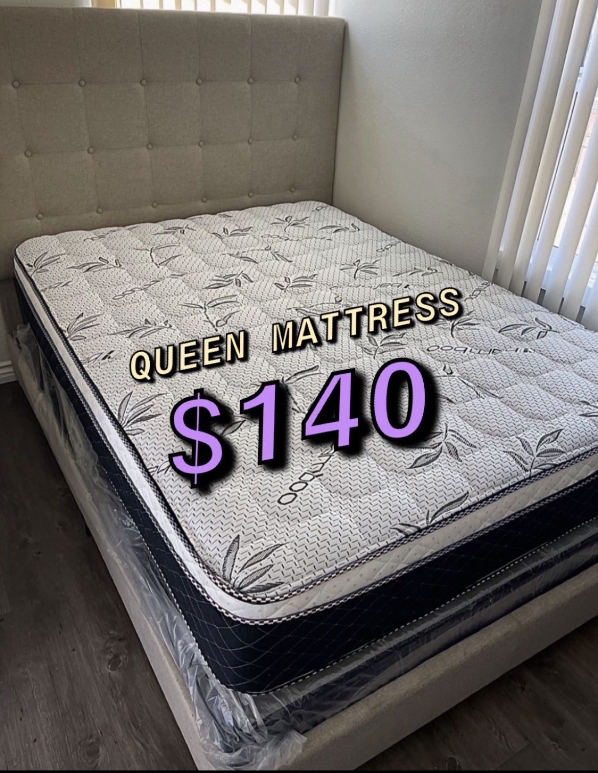 Queen Size Pillow Top Mattress Only 