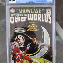 Showcase #17 (1958) CGC 3.0 — 1st appearance & Origin of Adam Strange; Fox 