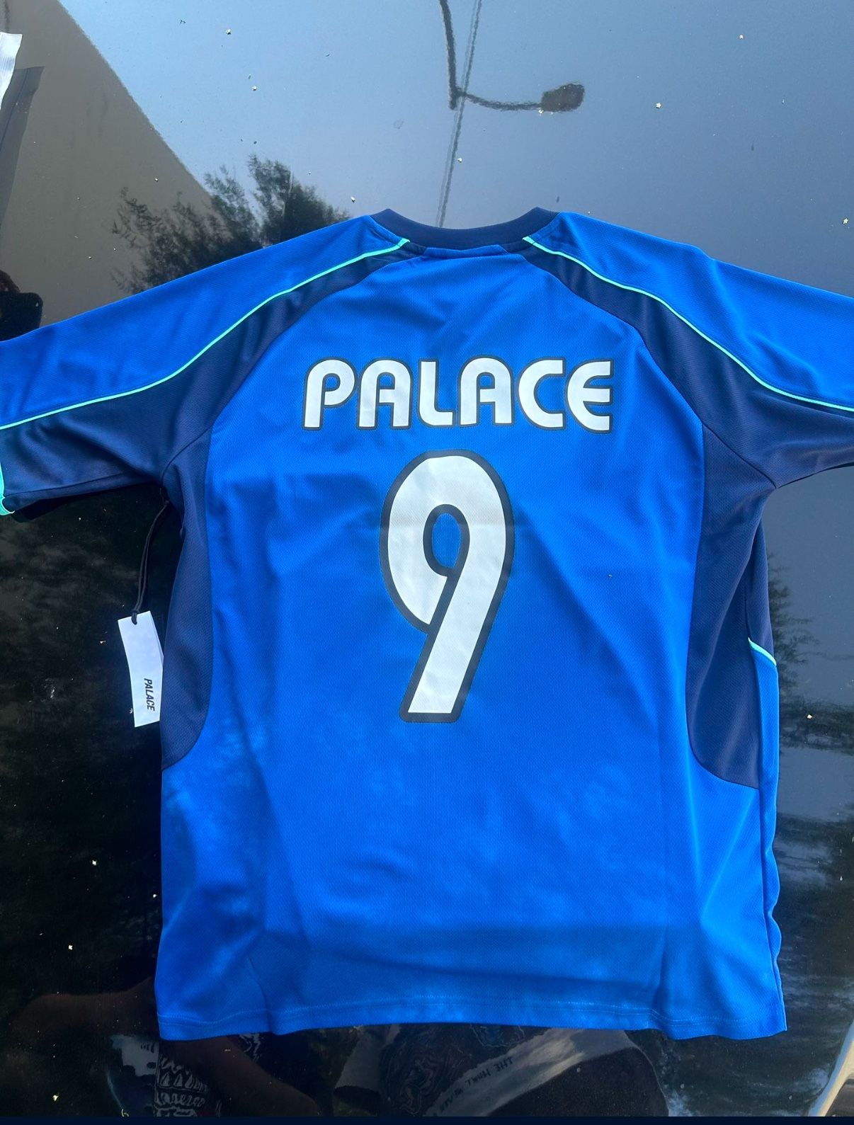 PALACE Pen Pals Jersey Blue サイズM Buy Palace Pen Pals Jersey 'Blue' - P26ES053 | GOAT