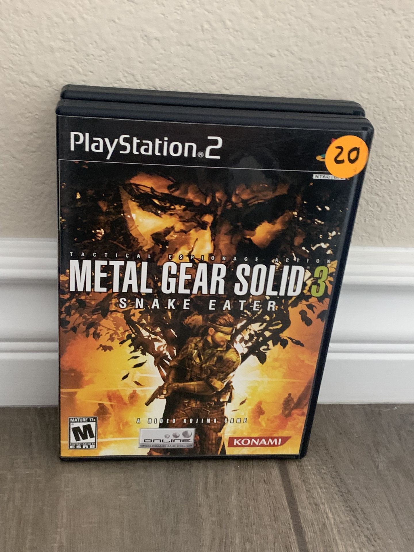 Metal Gear Solid 3 Ps2