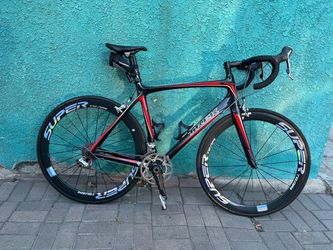 Trek Road Bike with Carbon Wheels