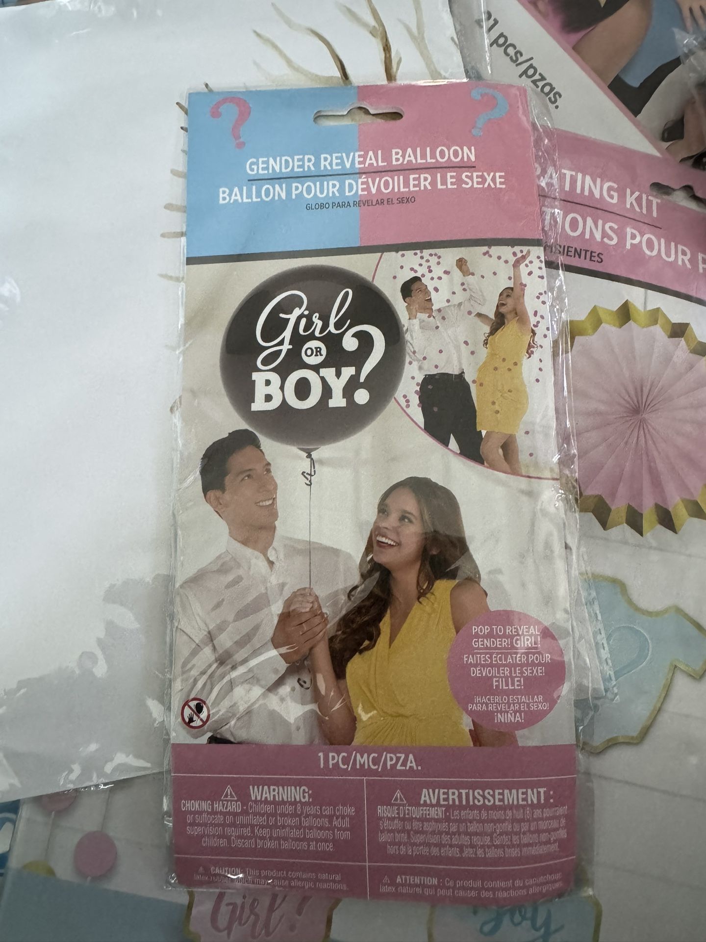 Gender Reveal Party Supplies 